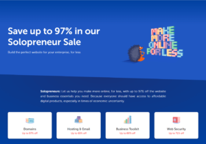 Namecheap Solopreneur Sale: Save up to 97%
