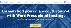 Bluehost Cloud Hosting: $75.00/mo