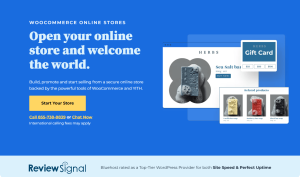 Bluehost Woocommerce Hosting: 63% Off